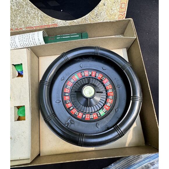 Vintage 1961 Transogram Cap'd Antibe Roulette Outfit COMPLETE In Box - Picture 3 of 9